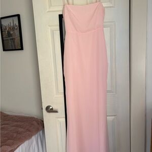 Light pink Ankle length gown